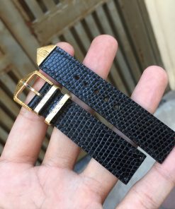 dây đồng hồ versace da kỳ đà pháp