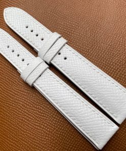 Dây da đồng hồ Epsom trắng đủ size