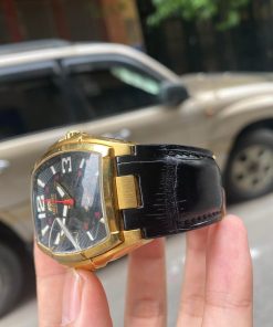 Dây đồng hồ da cá sấu cho Orient