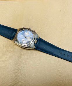Dây đồng hồ da bò vân trơn
