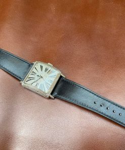 Dây đồng hồ da bò cho Versace