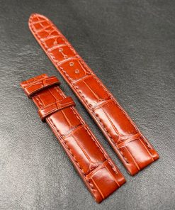 Mẫu cá sấu nâu đỏ vân đẹp cho Orient