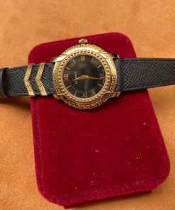 Dây bò Epsom Pháp cho đồng hồ Versace