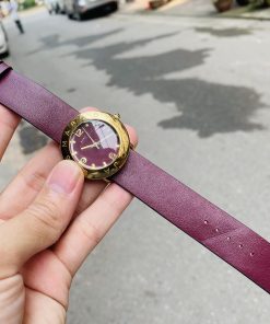 Mẫu dây da bò nhập cao cấp đồng hồ Marc Jacobs