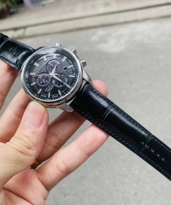 Mẫu cá sấu đen bóng cao cấp cho em Citizen