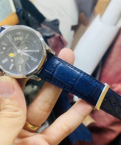 Mẫu dây cá sấu màu xanh cho em Orient