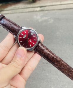 Mẫu dây da đà điểu Châu Phi cho đồng hồ nam