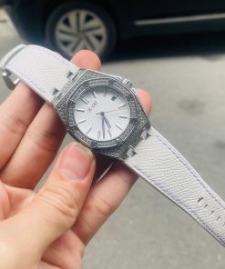 Mẫu da Epsom Pháp cho đồng hồ X-cer nữ